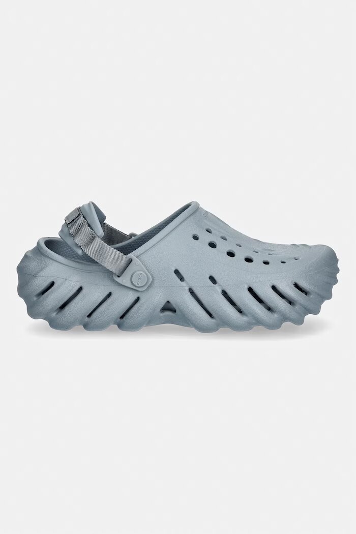 Crocs чехли Echo Clog сиви 207937