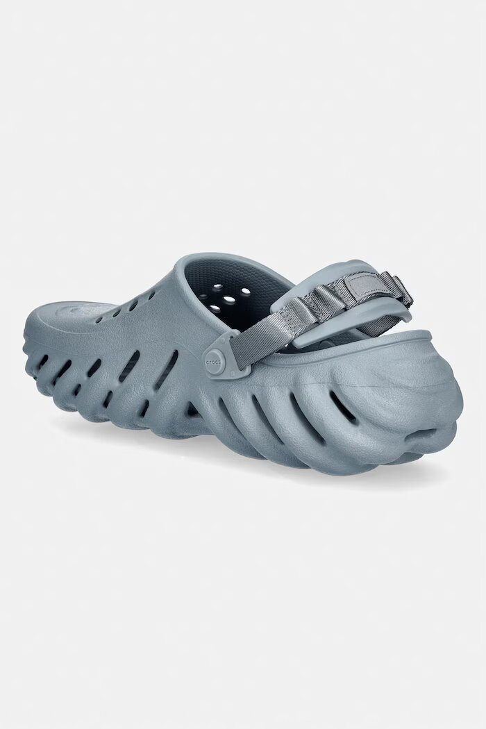 Crocs чехли Echo Clog сиви 207937