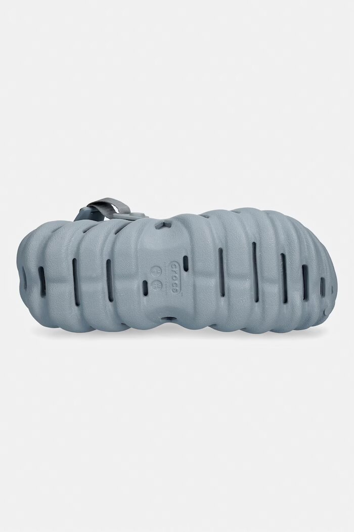 Crocs чехли Echo Clog сиви 207937