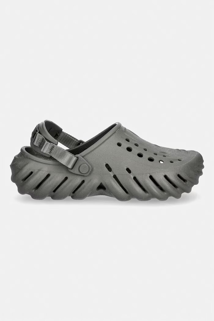 Crocs чехли Echo Clog зелени 207937