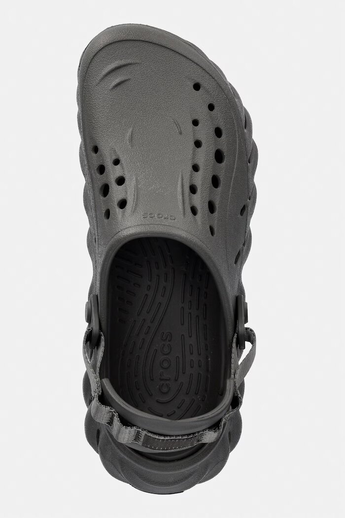 Crocs чехли Echo Clog зелени 207937