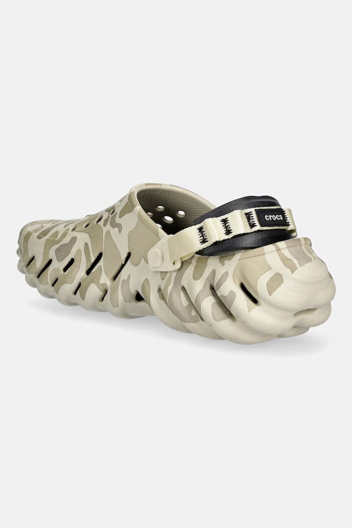 Crocs чехли Echo Duck Camo Clog бежови 211981