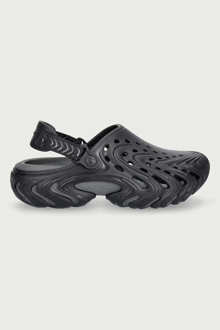 Crocs чехли Echo II Chrome Clog черни 213780