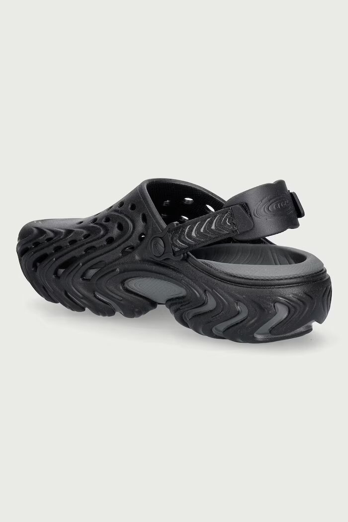 Crocs чехли Echo II Chrome Clog черни 213780