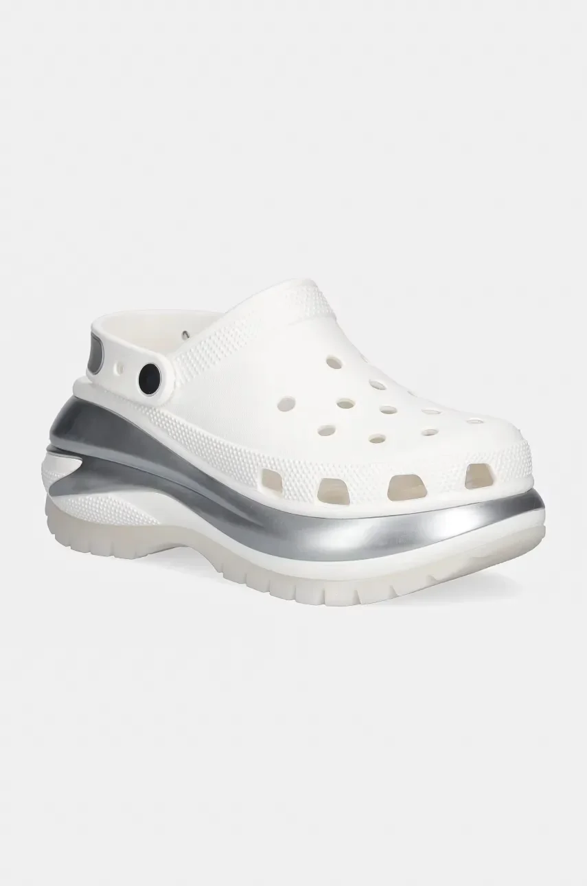 Crocs Чехли Mega Crush Metallic Clog