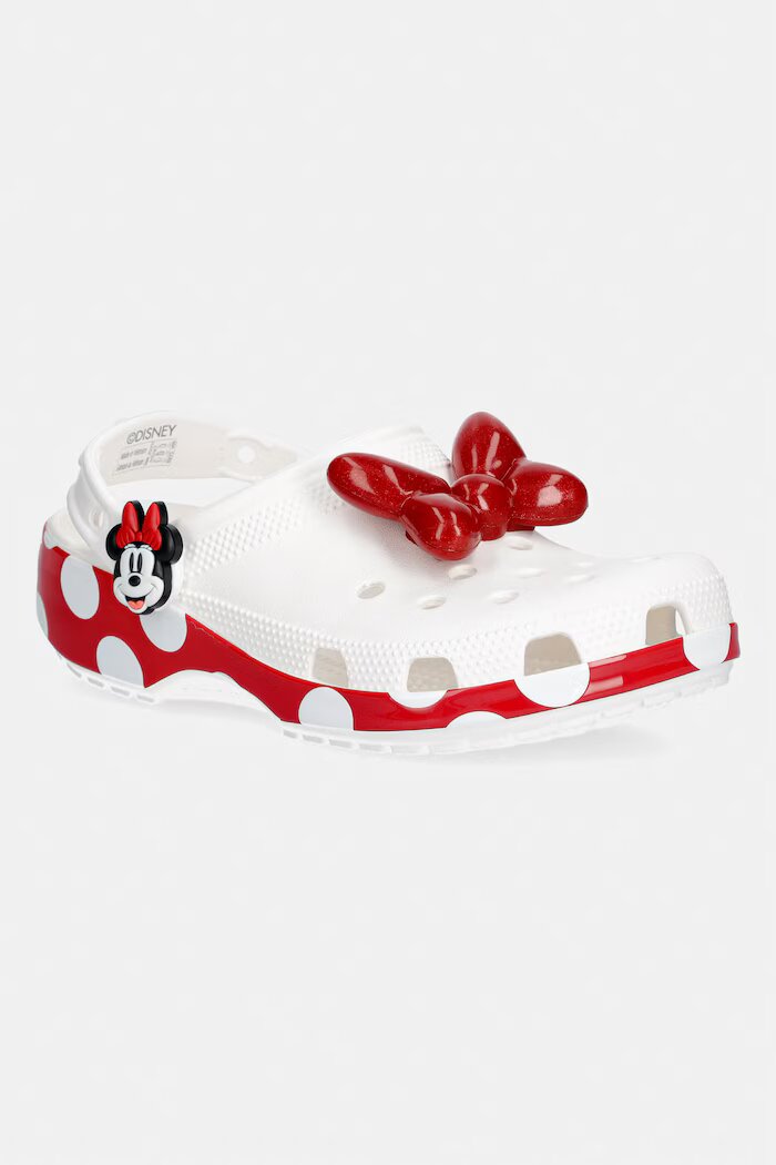 Crocs Чехли Minnie Mouse Cls Clg в бяло 212717