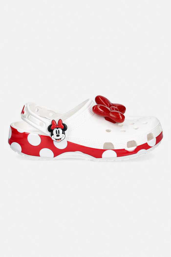 Crocs Чехли Minnie Mouse Cls Clg в бяло 212717