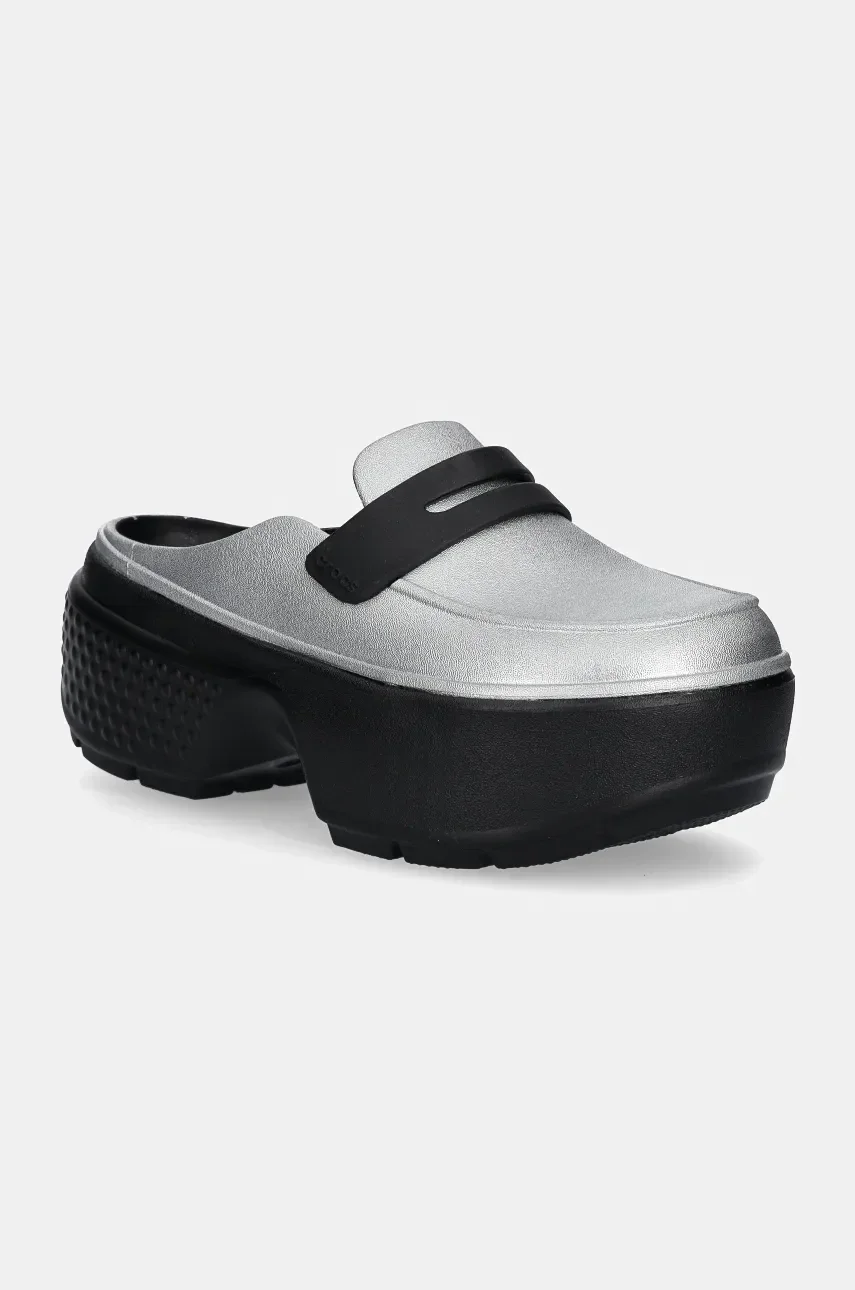 Crocs Чехли Stomp Metallic Loafer Clog