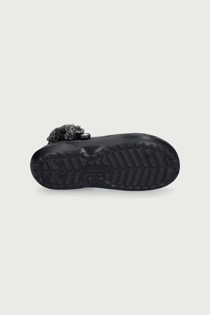 Crocs чехли за деца CLASSIC FLEECE LINED CLOG черни 212856