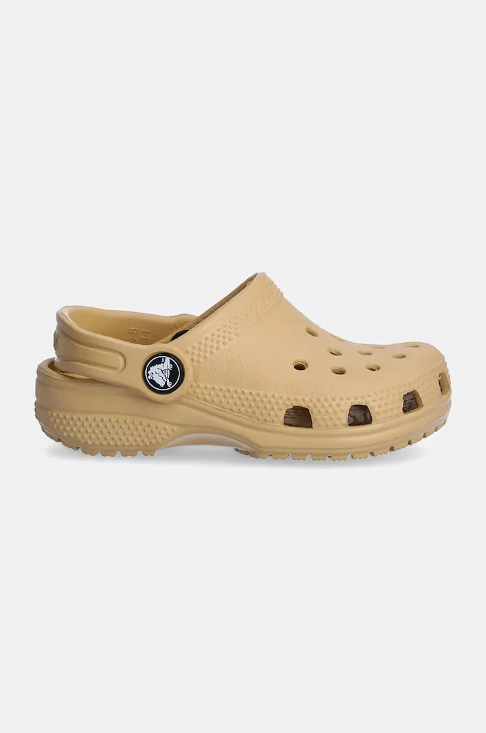 Crocs Детски чехли CLASSIC CLOG в бежово 206990