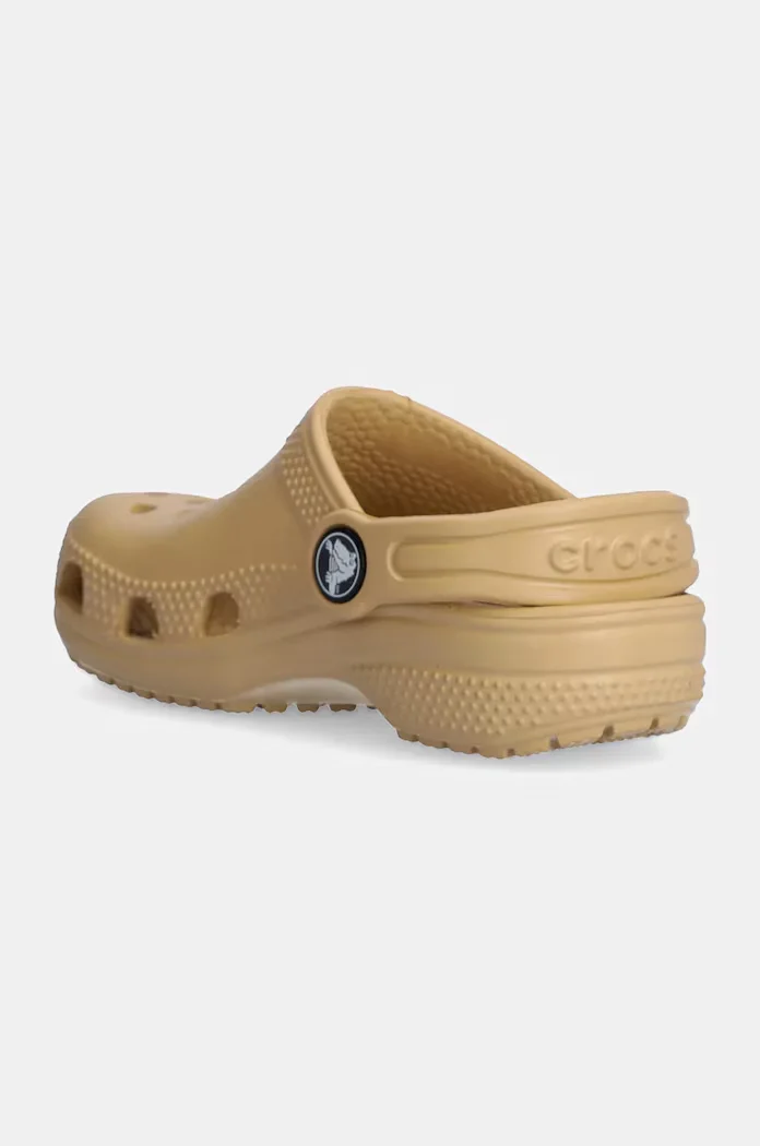Crocs Детски чехли CLASSIC CLOG в бежово 206990