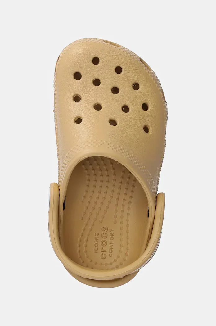 Crocs Детски чехли CLASSIC CLOG в бежово 206990