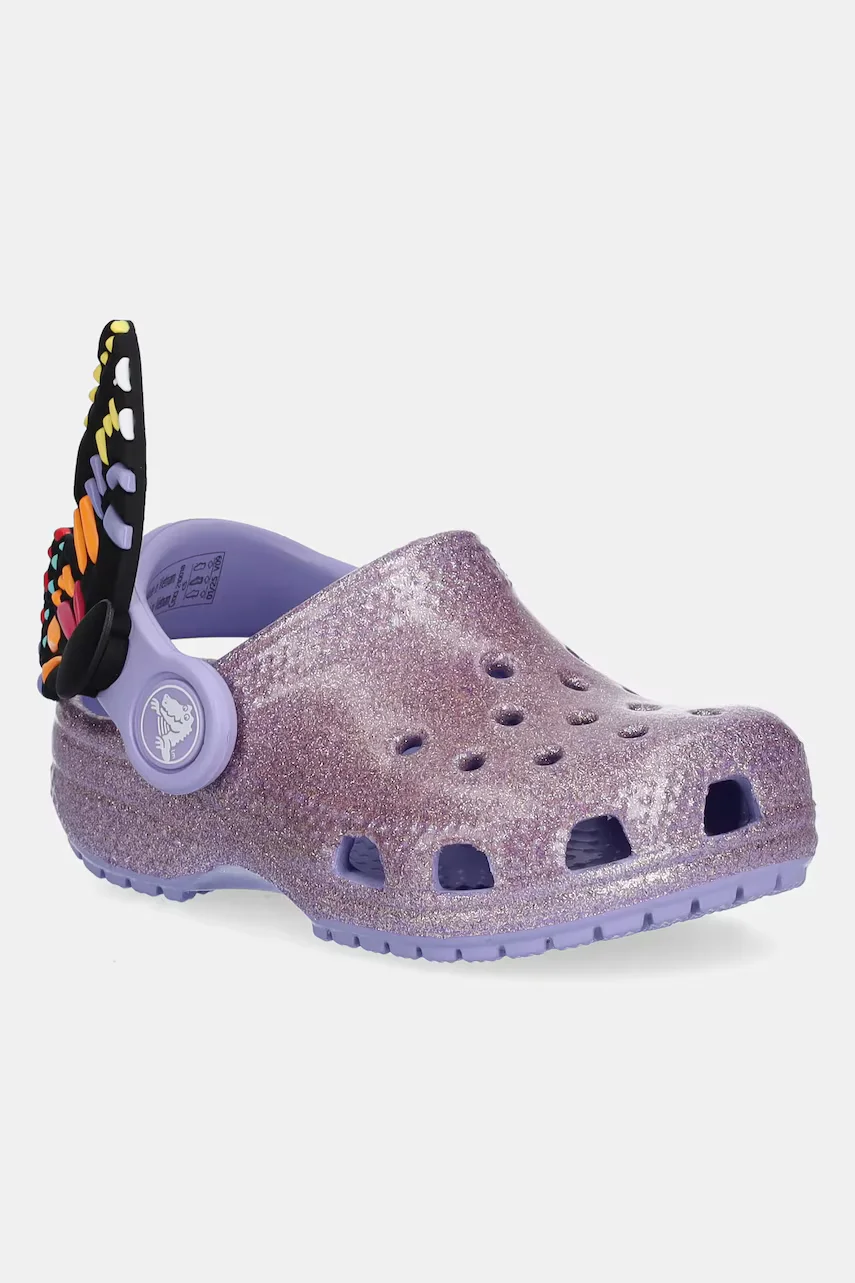 Crocs Детски чехли CLASSIC IAM BUTTERFLY CLOG T