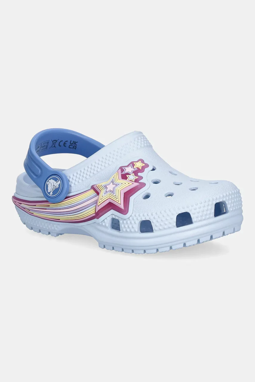 Crocs Детски чехли CLASSIC STAR LIGHTS CLOG