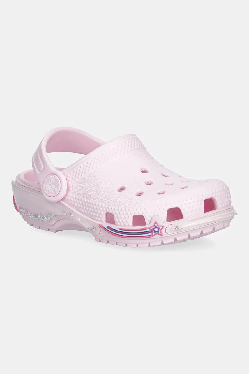 Crocs Детски чехли CLASSIC STAR SPARKLE SHAKER CLOG