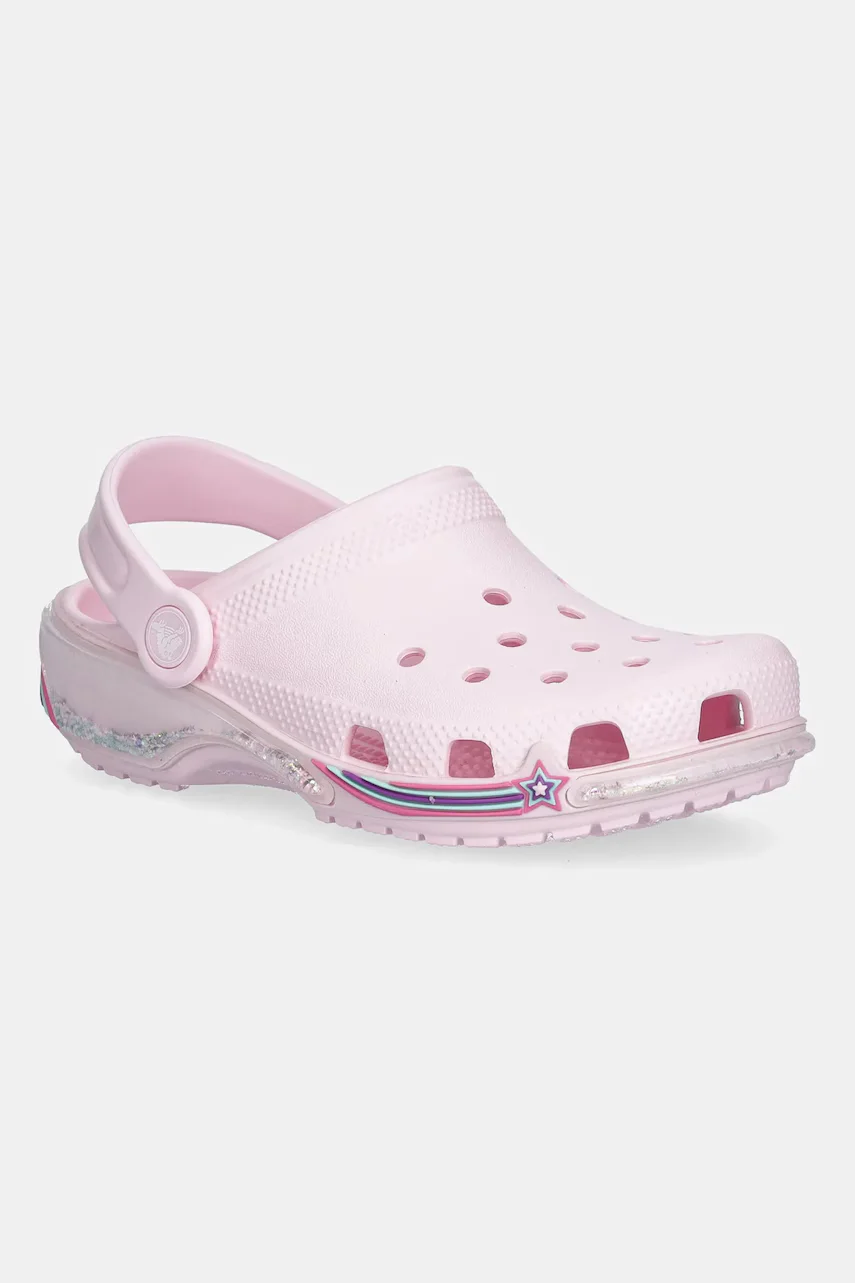 Crocs Детски чехли CLASSIC STAR SPARKLE SHAKER CLOG