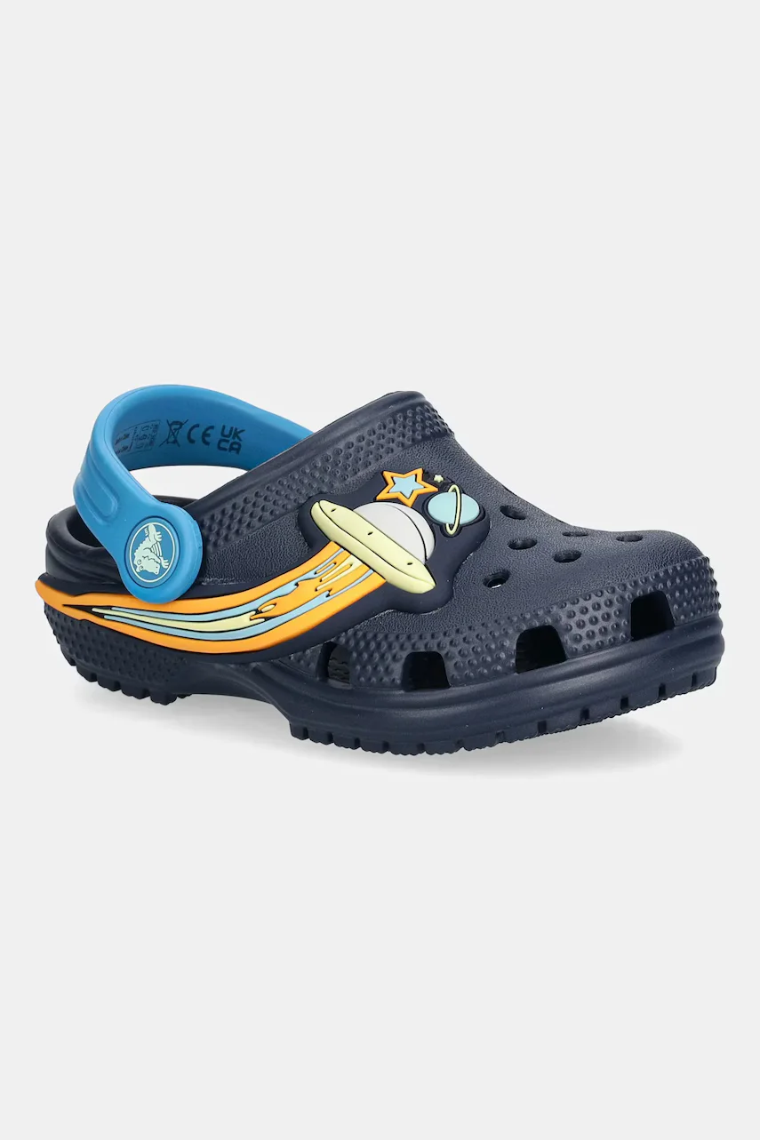 Crocs Детски чехли CLASSIC UFO LIGHTS CLOG