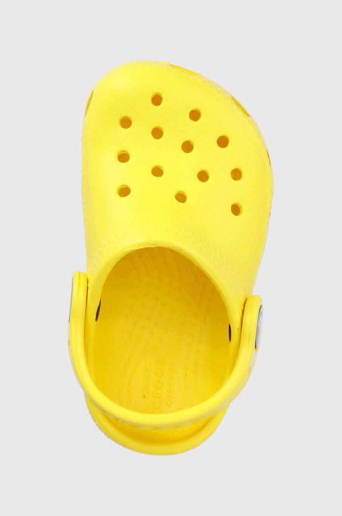 Crocs Детски чехли в жълто