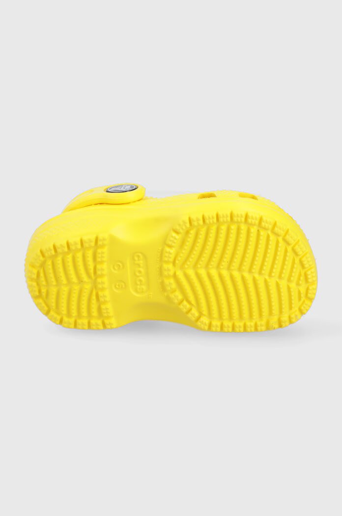 Crocs Детски чехли в жълто