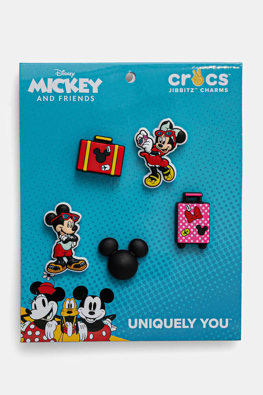 Crocs Детски значки за обувки Mickey Vacation 5 Pack (5 броя)