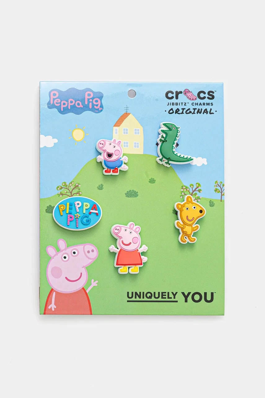 Crocs Детски значки за обувки Peppa Pig Character 5Pck (5 броя)