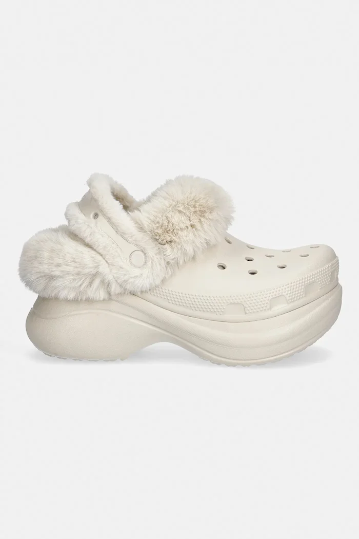 Crocs Пантофи Bae Lined Clog в бежово 211753
