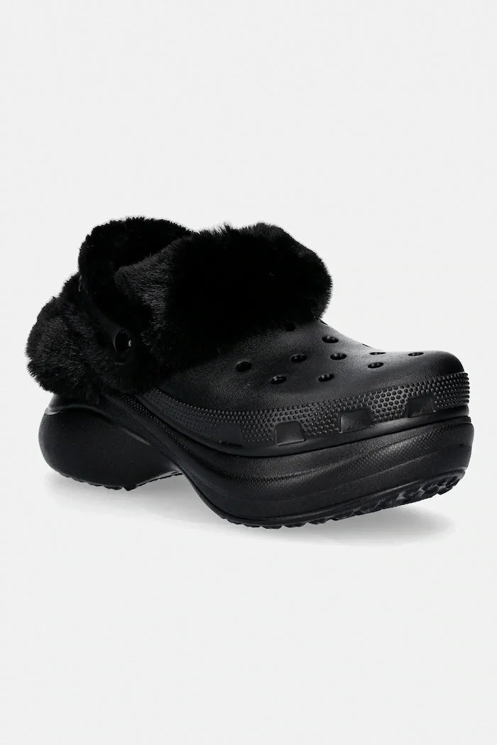 Crocs Пантофи Bae Lined Clog в черно 211753