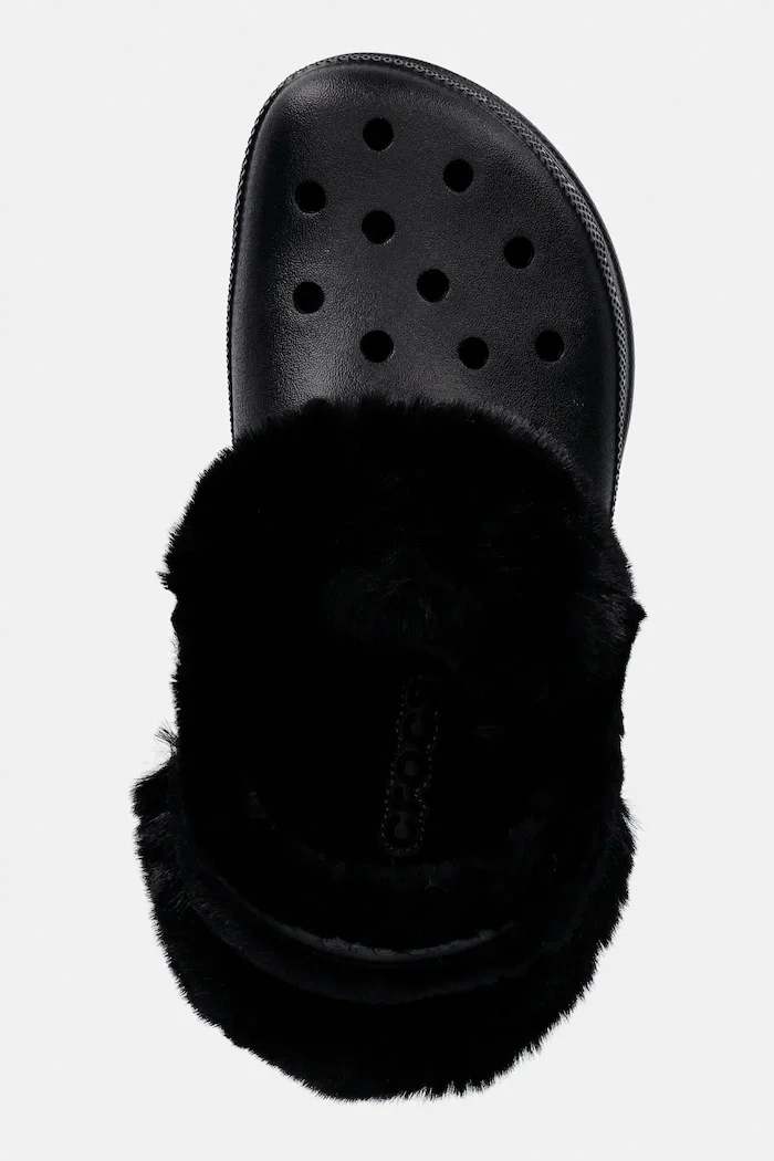 Crocs Пантофи Bae Lined Clog в черно 211753