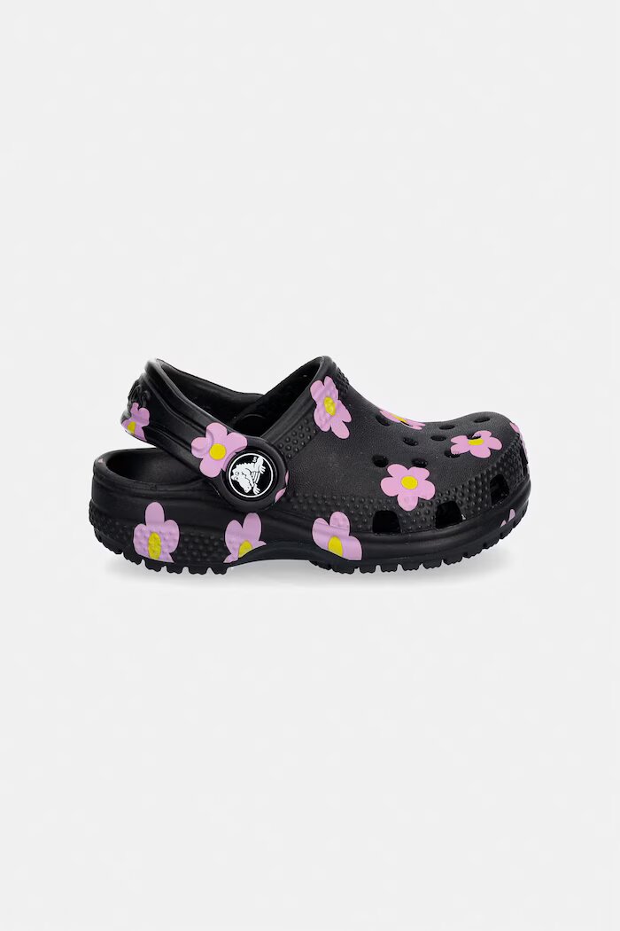 Crocs сандали за деца CLASSIC FLOWER CLOG T черни 212671