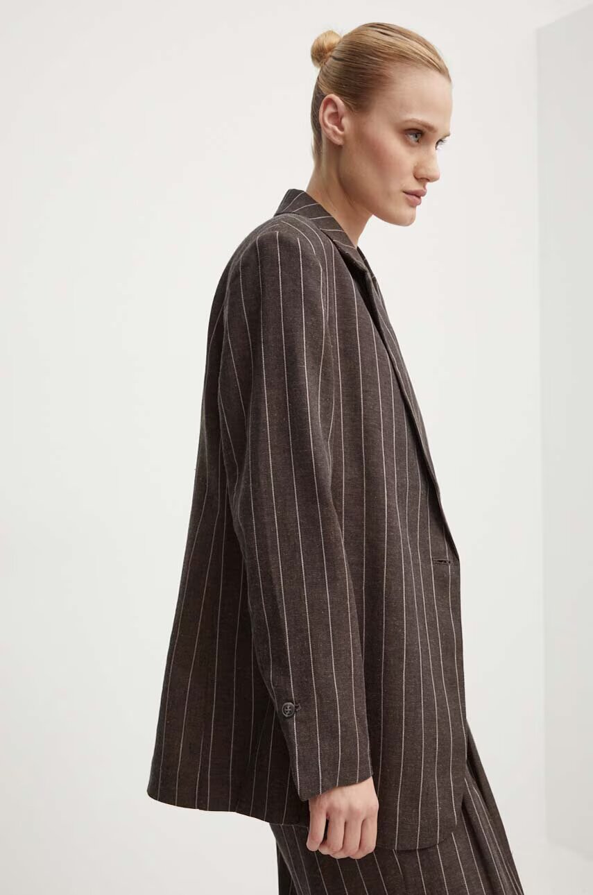 Day Birger et Mikkelsen Ленено сако Emile - Casual Linen Stripe