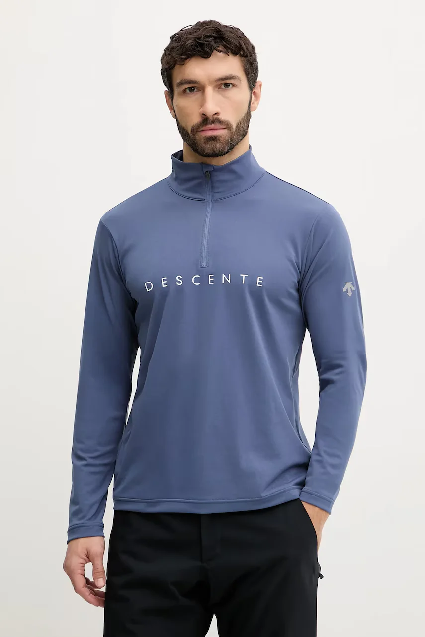 Descente Функционална блуза с дълги ръкави CHEST LOGO T-NECK