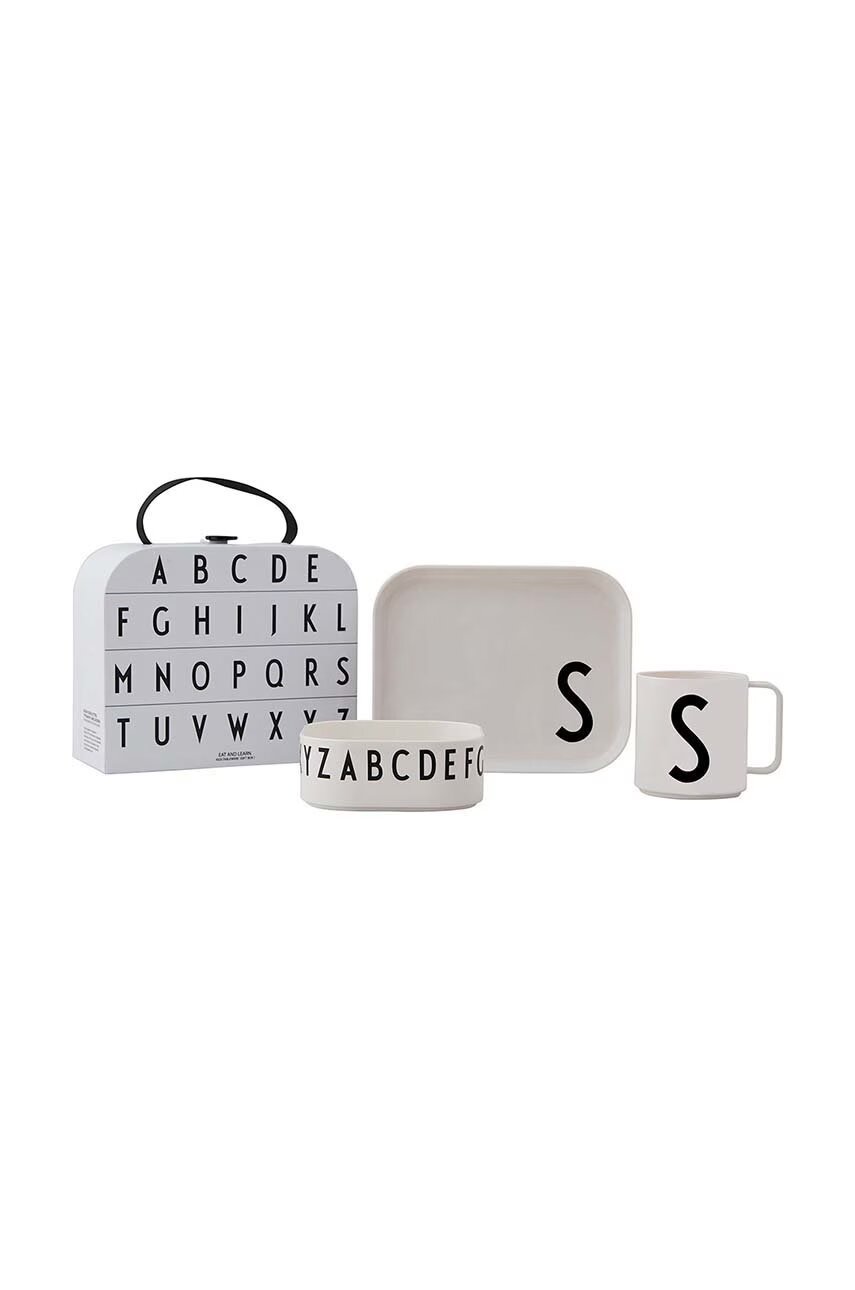 Design Letters Детски комплект за закуска Classics in a suitcase S (4 броя)