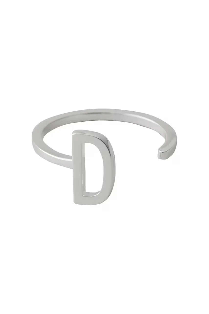 Design Letters Сребърен пръстен