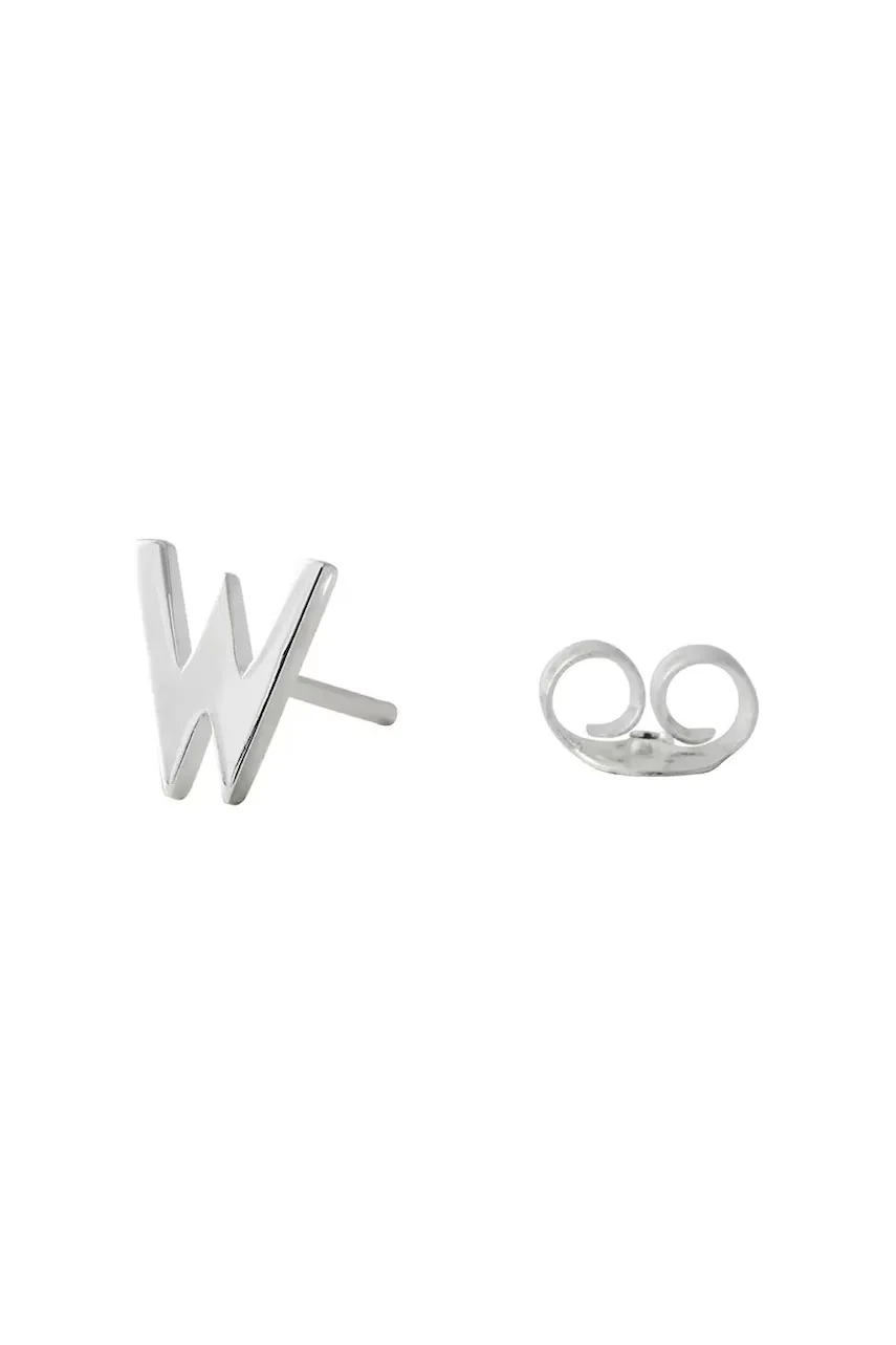 Design Letters Сребърна обица