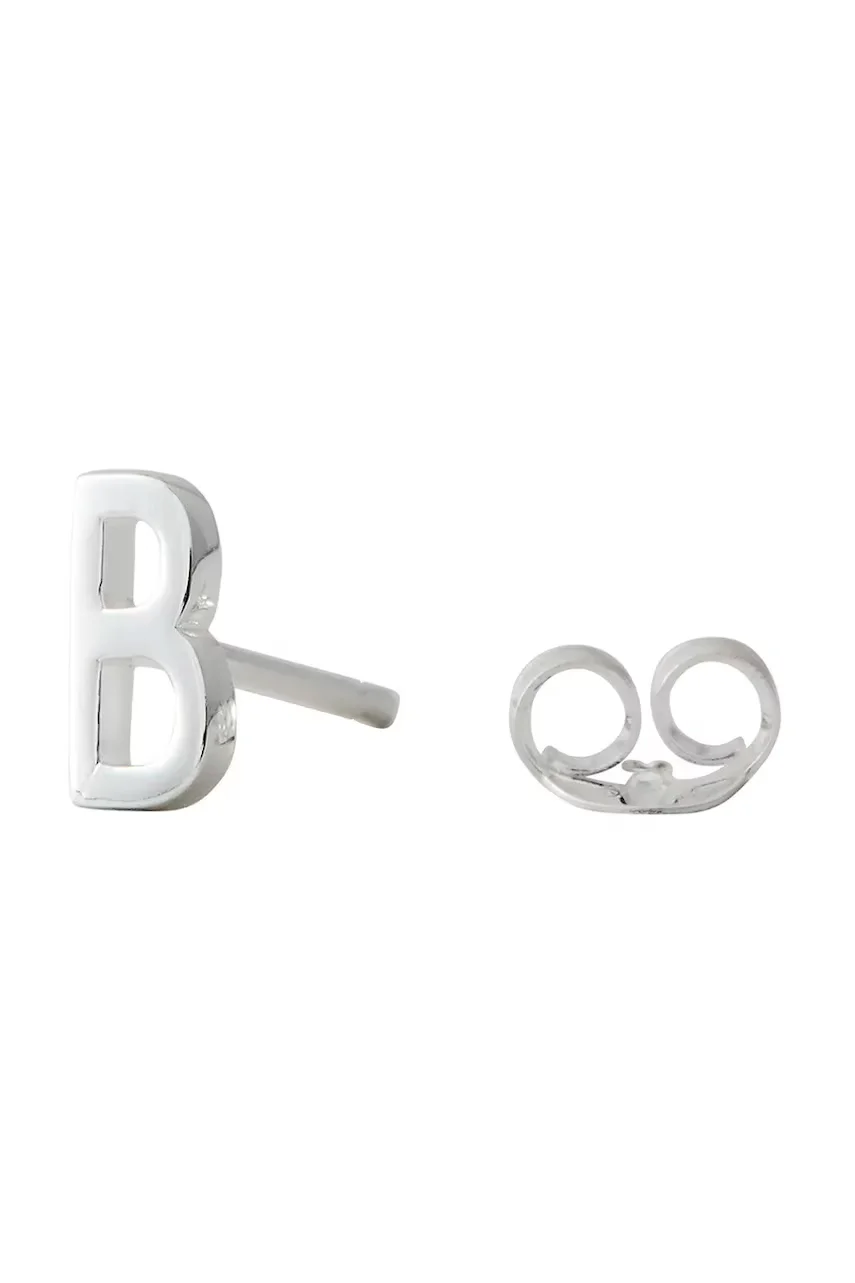 Design Letters Сребърна обица