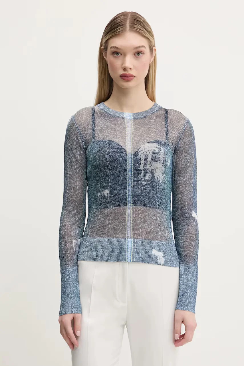 DESIGUAL Блуза с дълги ръкави DEMS