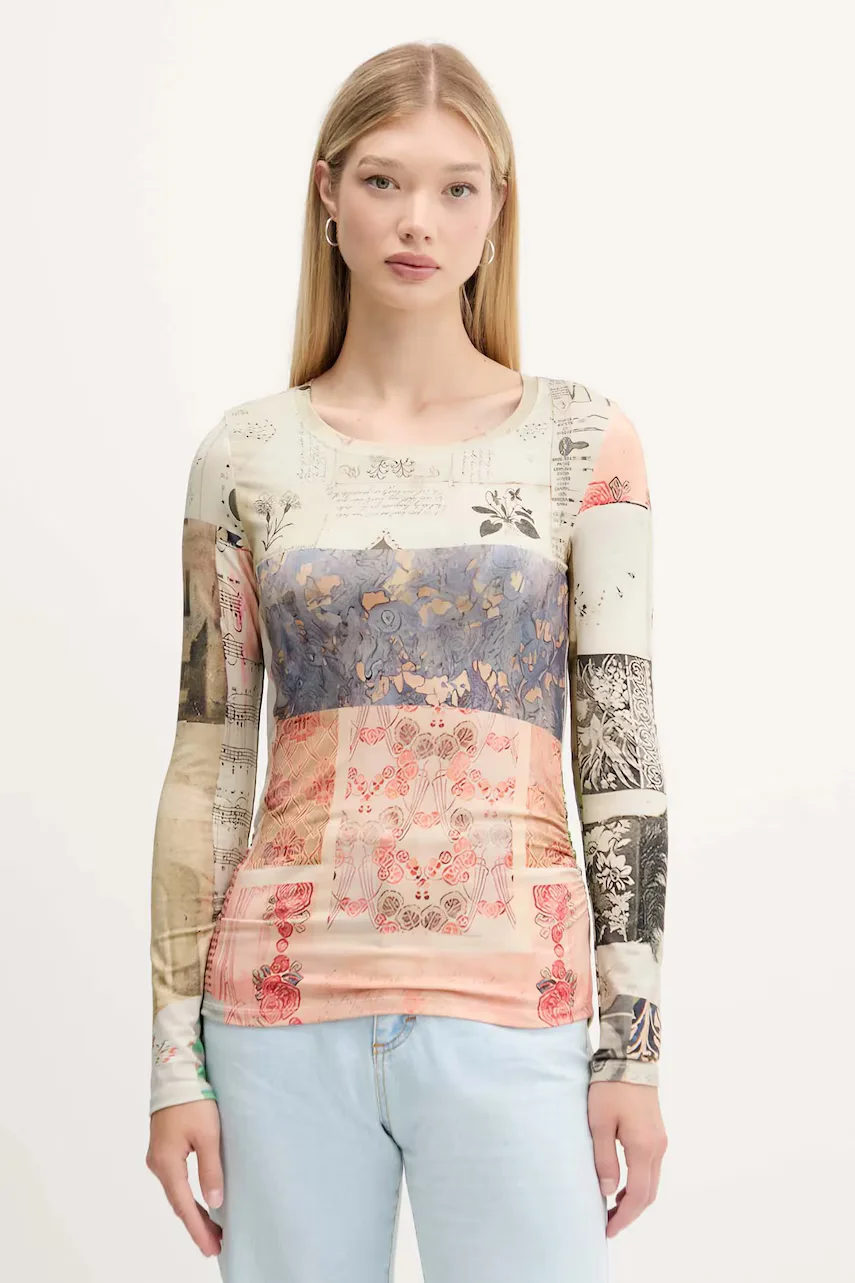 DESIGUAL Блуза с дълги ръкави LIMBANI