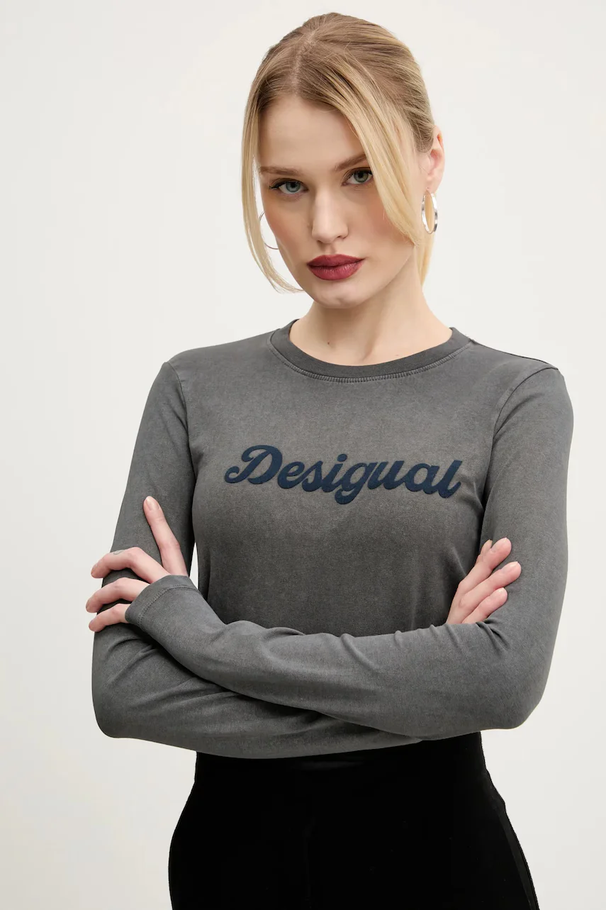 DESIGUAL Блуза с дълги ръкави WISCONSIN