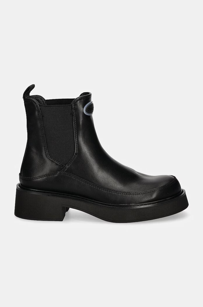 DESIGUAL Боти челси LENA в черно с платформа 24WSTP05 2000