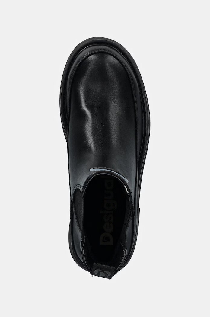 DESIGUAL Боти челси LENA в черно с платформа 24WSTP05 2000
