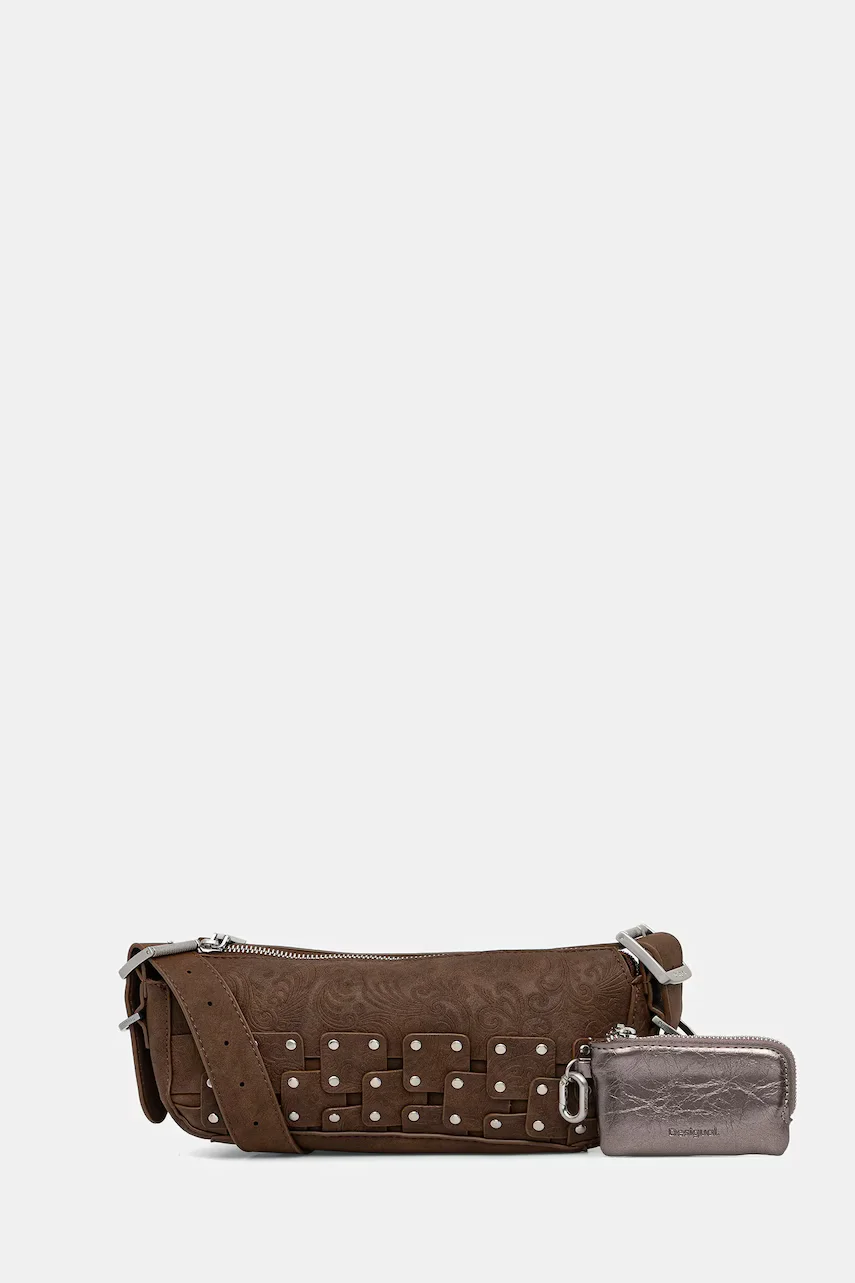 DESIGUAL Чанта NEW PATCH 1 CHOCO
