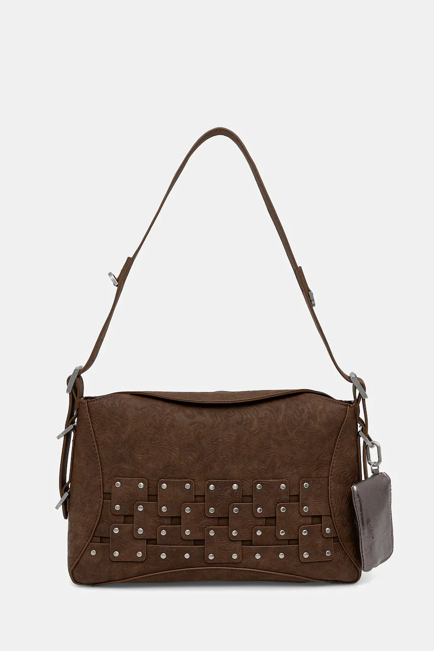 DESIGUAL Чанта NEW PATCH 2 CHOCO