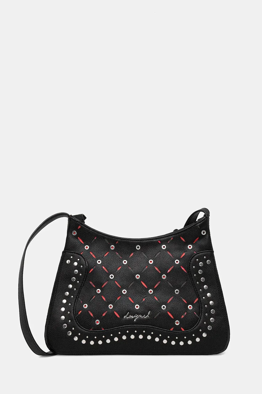 DESIGUAL Чанта YANKEE MANAOS BLACK