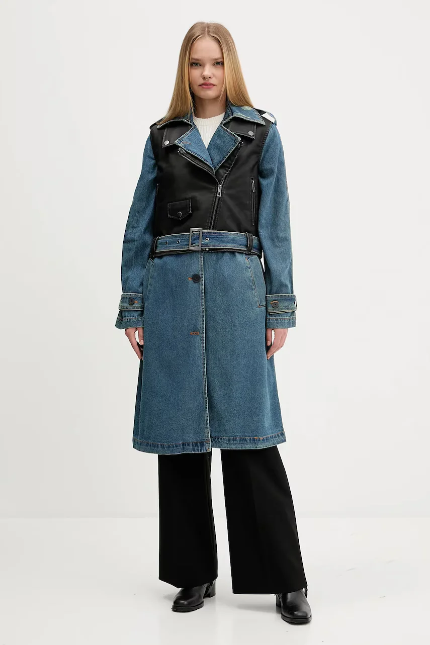 DESIGUAL Дънково палто DENIMBIK
