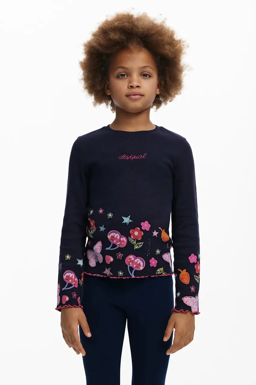 DESIGUAL Детска блуза с дълги ръкави