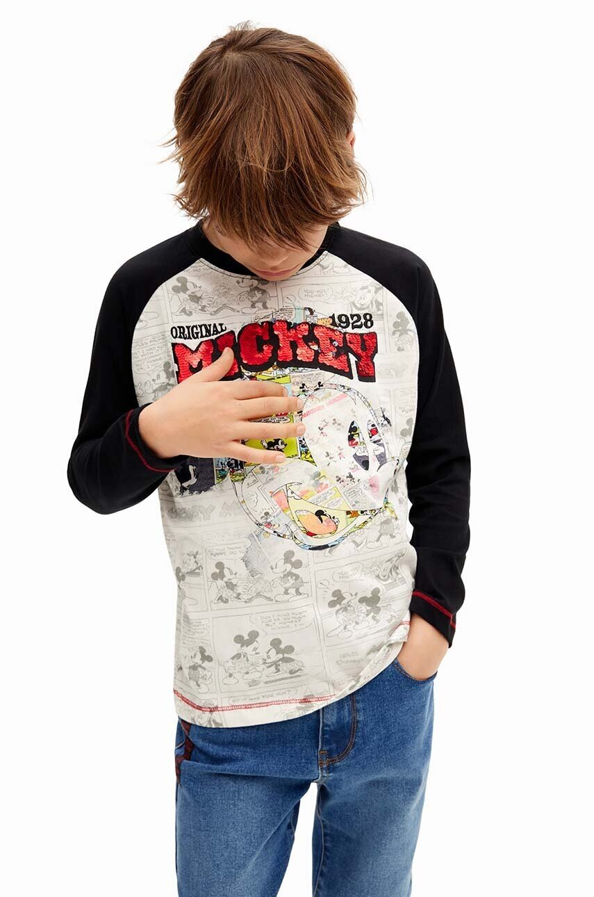 DESIGUAL Детска блуза с дълги ръкави MICKEY MOUSE