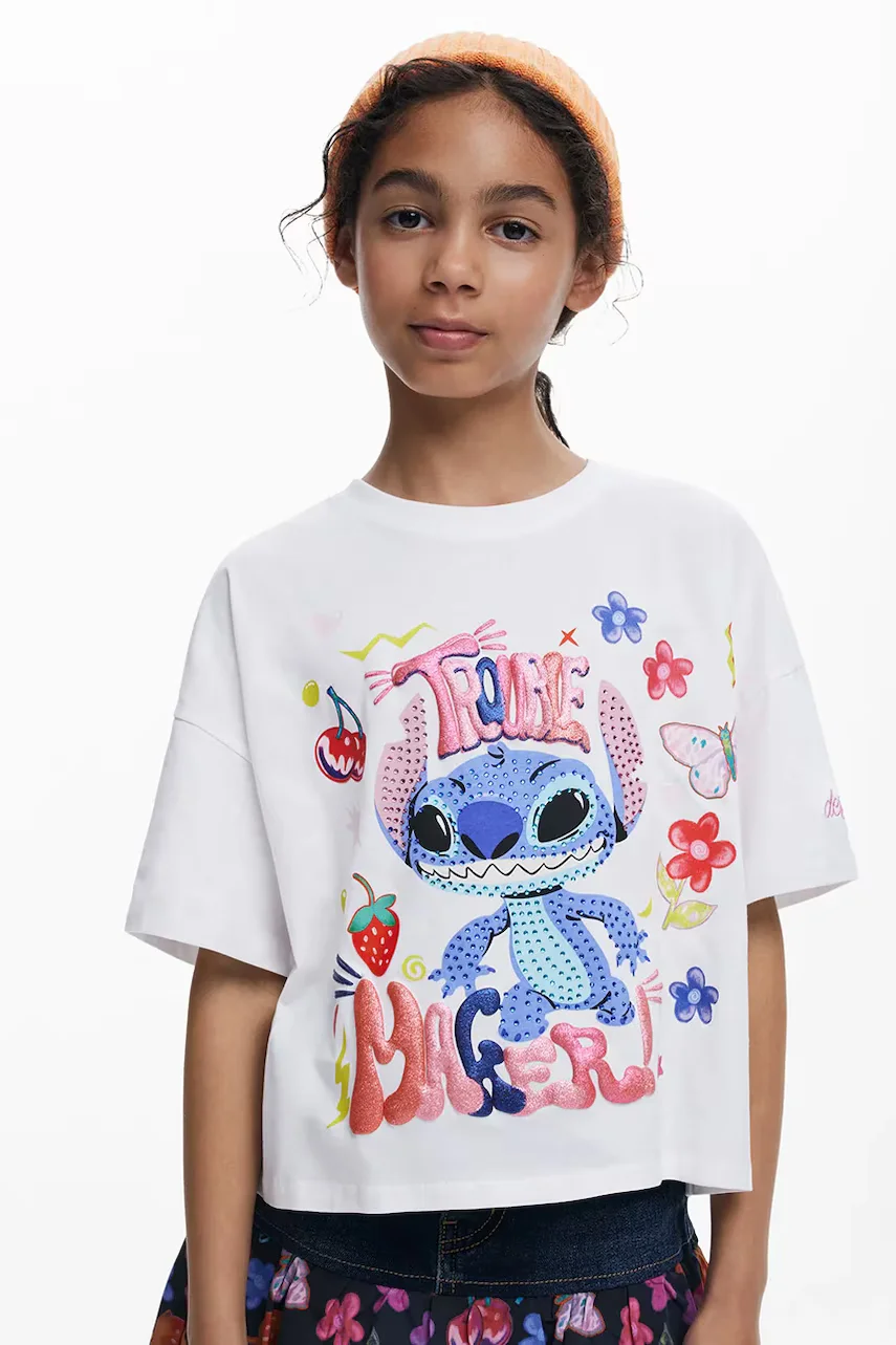 DESIGUAL Детска памучна тениска