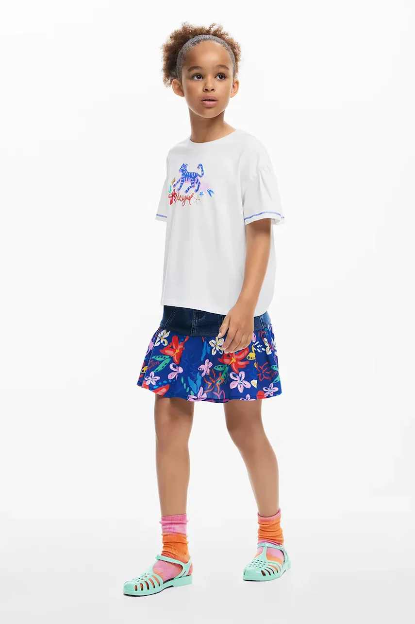 DESIGUAL Детска памучна тениска