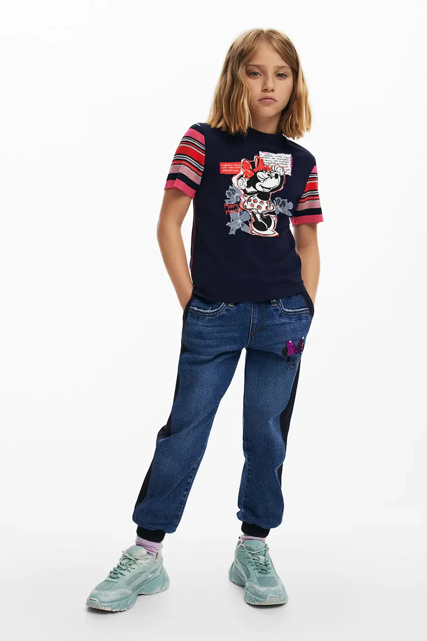DESIGUAL Детска памучна тениска x Disney
