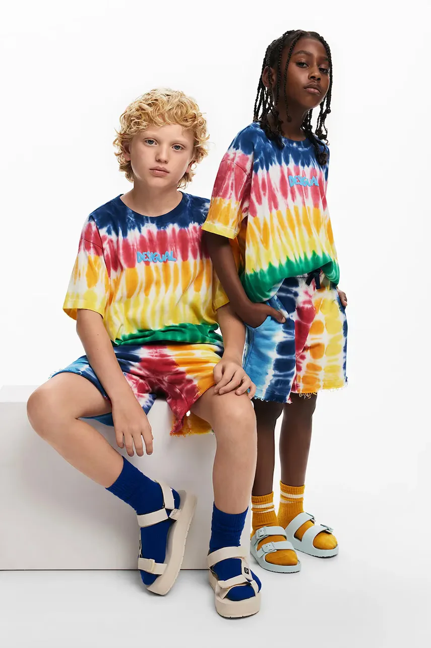 DESIGUAL Детски памучен къс панталон